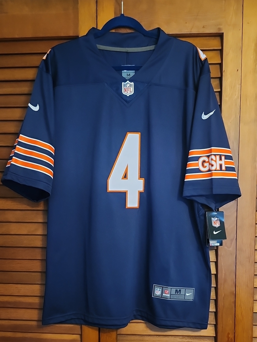 Authentic Nike Chicago Bears #4 Swift Football Jersey with STITCHED details